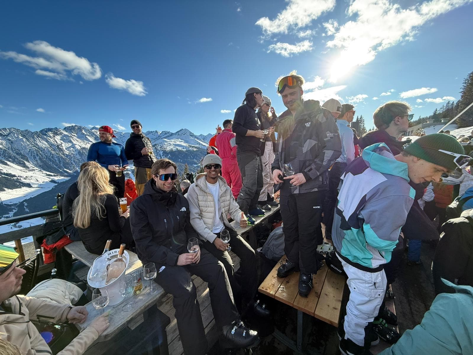 Feest op de berg